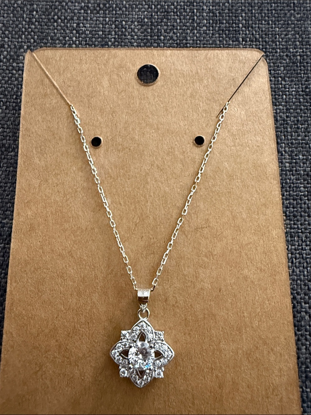 Ryze party .925 sterling silver necklace